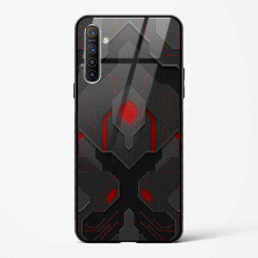 Obsidian Inferno - Oppo K5 Glass Gripper Case