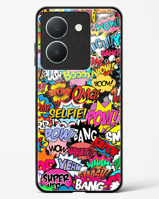 Comic Madness - Vivo Y36 Glass Gripper Case