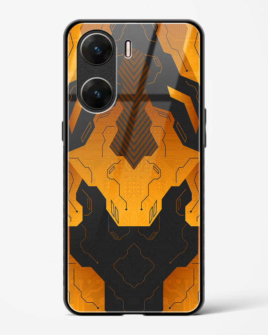 Gilded Edge - Vivo V29e Glass Gripper Case