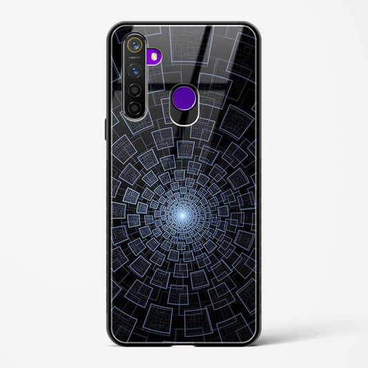 Cyber Tunnel - Realme 5 Pro Glass Gripper Case