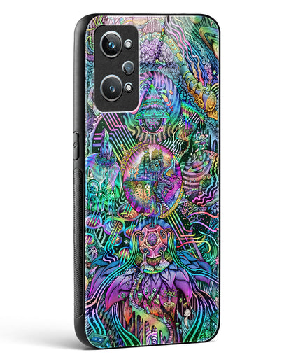 Trippy Galaxy - Realme GT Neo 3T Glass Gripper Case