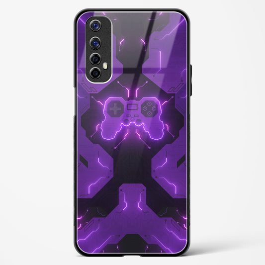 Violet Vortex - Realme Narzo 20 Pro Glass Gripper Case