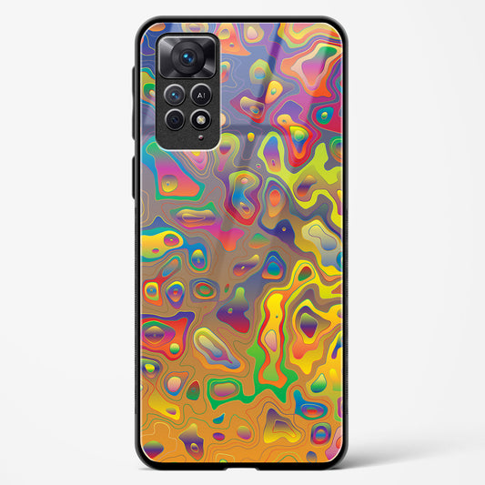 Contour Map - Redmi Note 11 Pro Plus 5G Glass Gripper Case