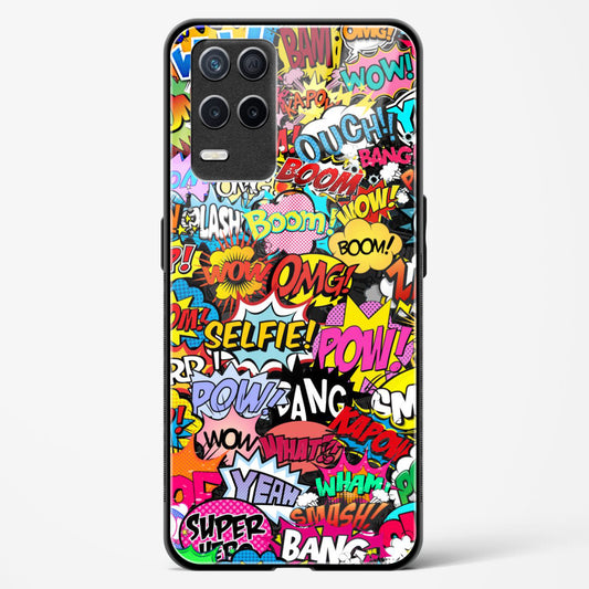 comic madness - Realme 8 5G Glass Gripper Case