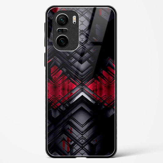 Red Eclipse - Mi 11X Pro 5G Glass Gripper Case