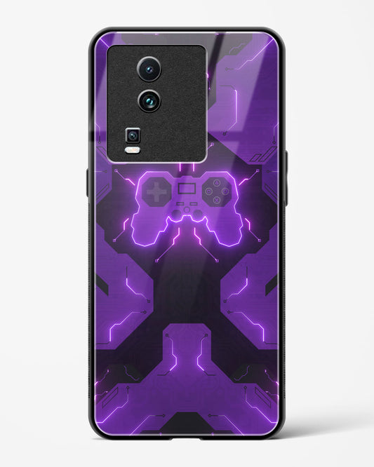 Violet Vortex - Vivo iQOO Neo 7 5G Glass Gripper Case