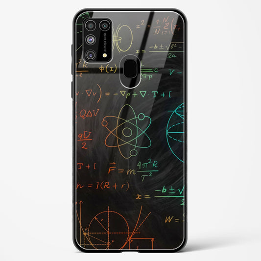 Physics Inky Black - Samsung Galaxy M31 Glass Gripper Case