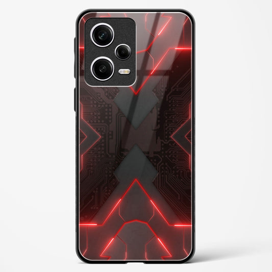 Red Horizon - Redmi Note 12 Pro Plus 5G Glass Gripper Case