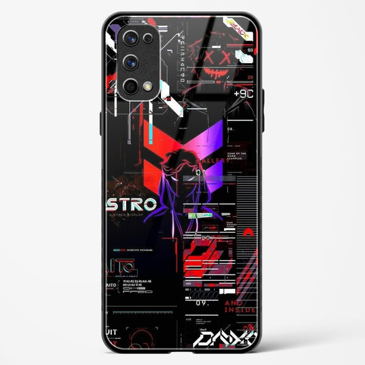 Cyber Boy Red - Realme 7 Pro Glass Gripper Case