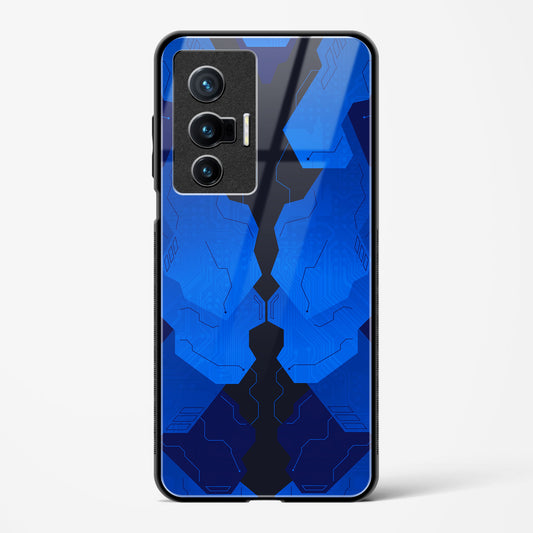 Blue Blitz - Vivo X70 Glass Gripper Case