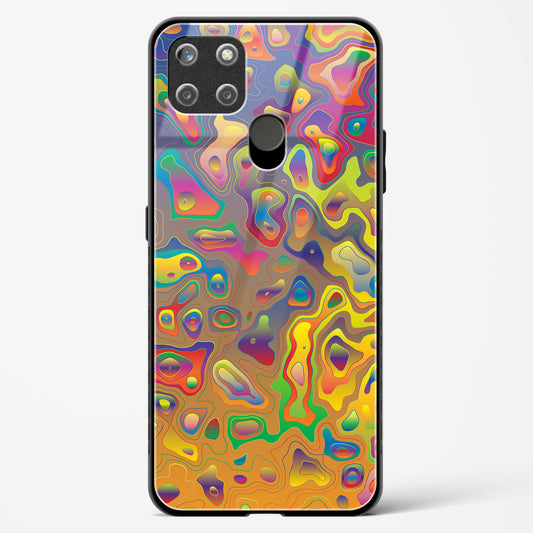 Contour Map - Realme C25Y Glass Gripper Case