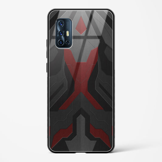 Ruby Rampage - Vivo V17 Glass Gripper Case