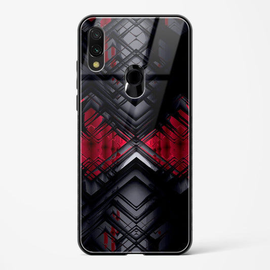 Red Eclipse - Redmi Note 7S Glass Gripper Case