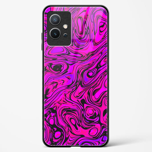 Colourful Liquid Vector - Vivo Y75 5G Glass Gripper Case