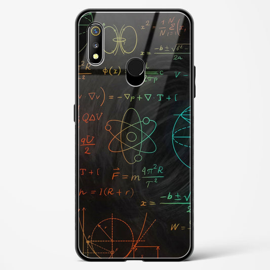 Physics Inky Black - Realme 3 Pro Glass Gripper Case