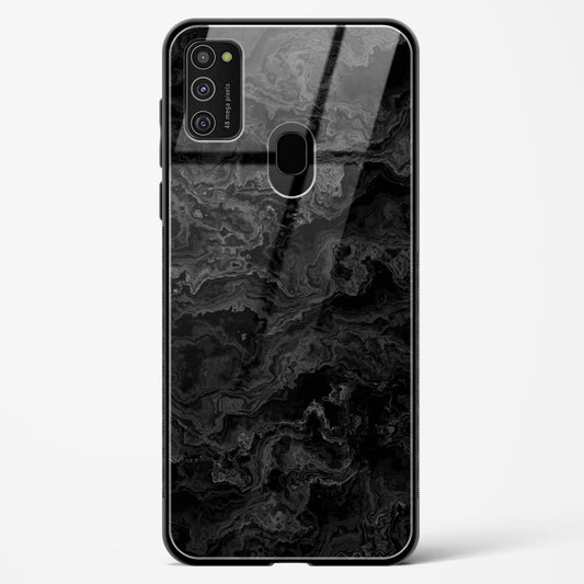 Charcoal Veil - Samsung Galaxy M21 Glass Gripper Case