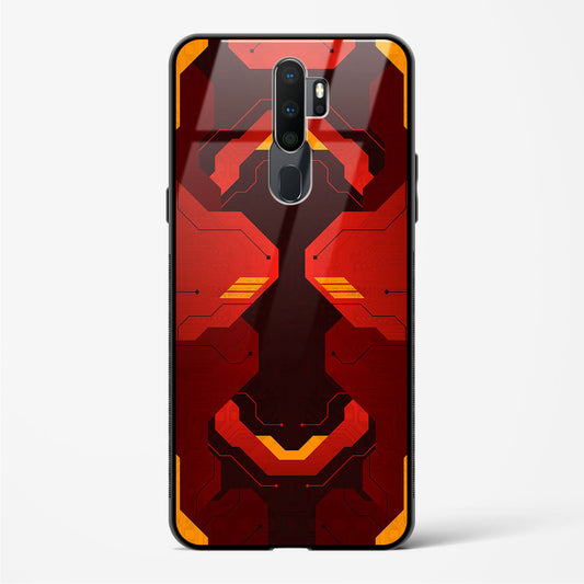 Flame Fusion - Oppo A5 2020 Glass Gripper Case