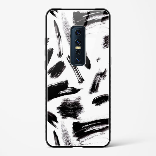 Ink Marks - Vivo V17 Pro Glass Gripper Case