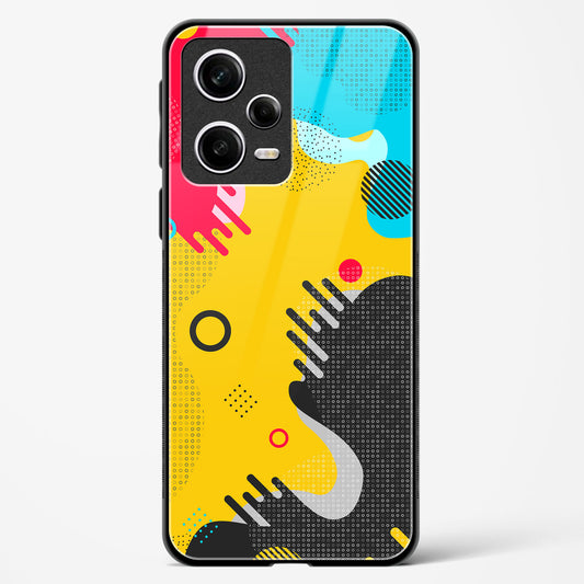 boho abstract - Redmi Note 12 Pro 5G Glass Gripper Case