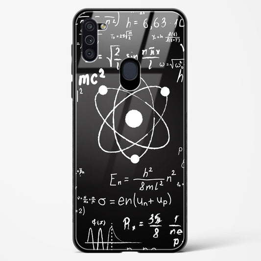 Physics Noir - Samsung Galaxy M11 Glass Gripper Case