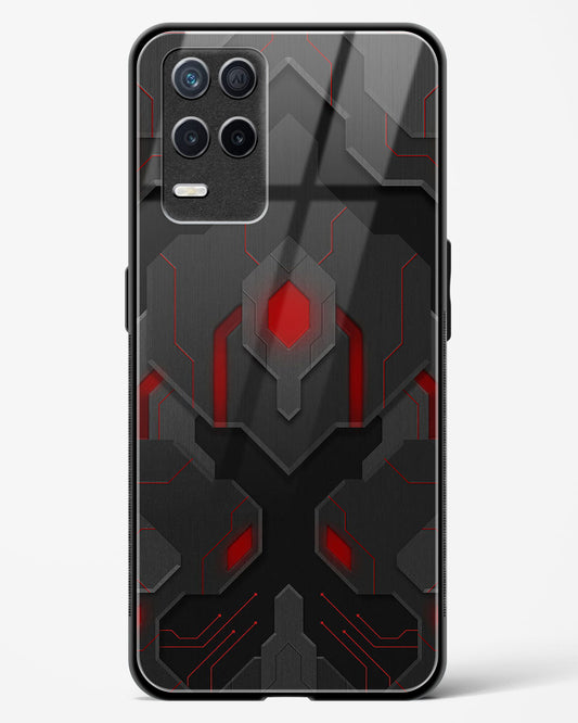 Obsidian Inferno - Realme 9 5G Glass Gripper Case