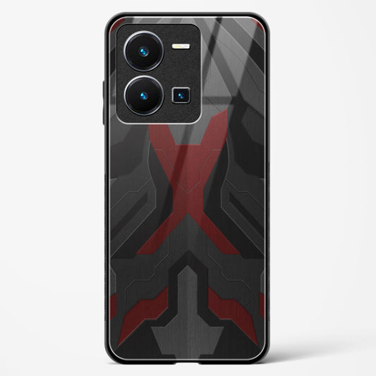 Ruby Rampage - Vivo Y35 Glass Gripper Case