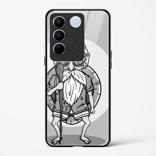 Turtle Hermit - Vivo V27 Glass Gripper Case