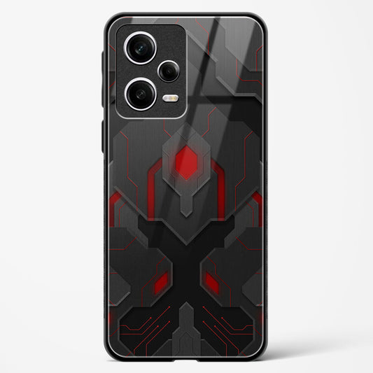 Obsidian Inferno - Redmi Note 12 Pro Plus 5G Glass Gripper Case