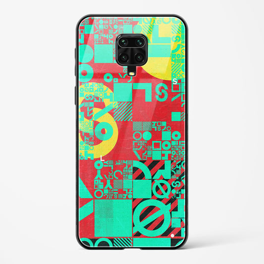 Orient Abstract - Redmi Note 9 Pro Glass Gripper Case