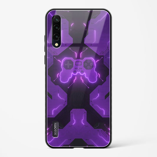 Violet Vortex - Mi A3 Glass Gripper Case