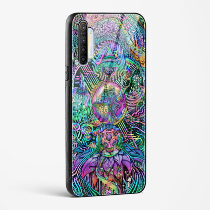 Trippy Galaxy  - Realme X2 Glass Gripper Case