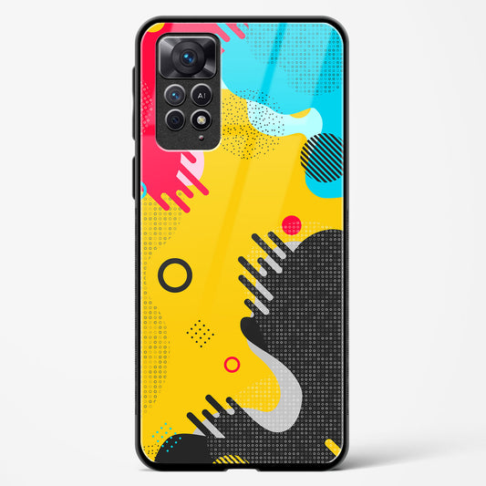 boho abstract - Redmi Note 11 Pro Plus 5G Glass Gripper Case