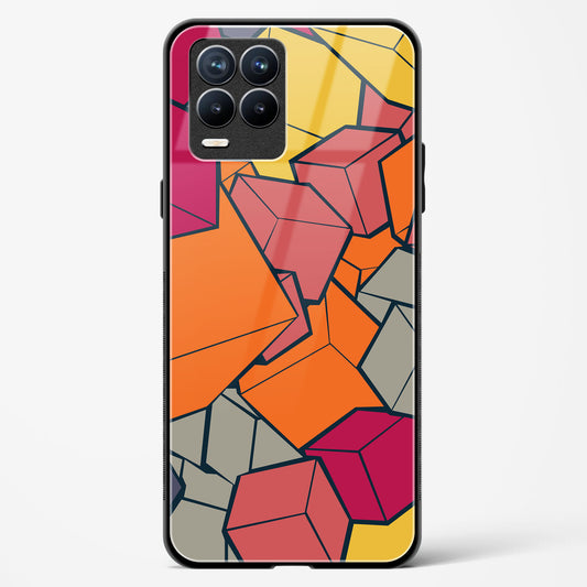 Cubic Blast - Realme 8 Pro Glass Gripper Case