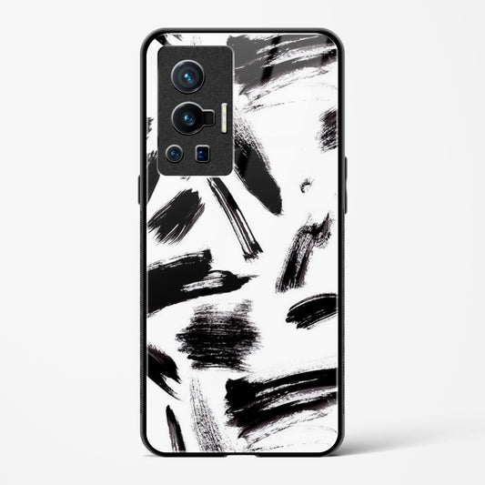 Ink Marks - Vivo X70 Pro Glass Gripper Case