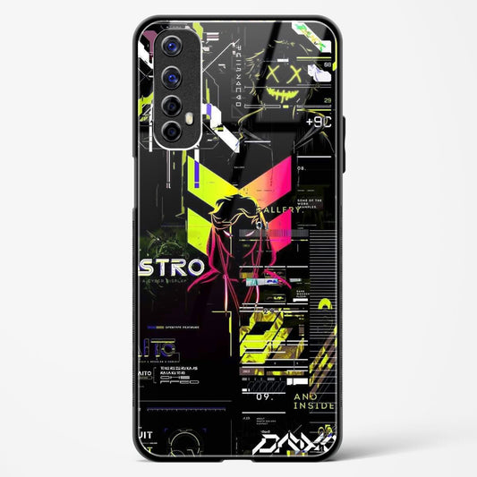 Cyber Boy Yellow - Realme 7 Glass Gripper Case