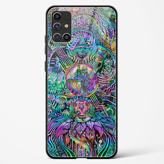 Trippy Galaxy  - Samsung Galaxy M51 Glass Gripper Case