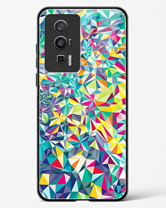 colorful geometric abstract - Redmi K60 Glass Gripper Case