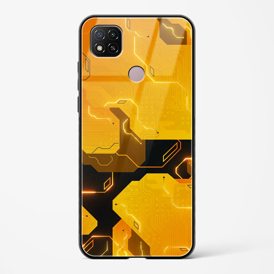 Solar Flare - Redmi 9 Activ Glass Gripper Case