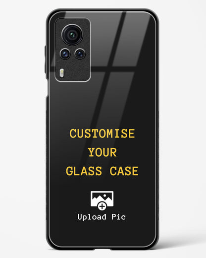 Customizable - Vivo X60 Pro Glass Gripper Case