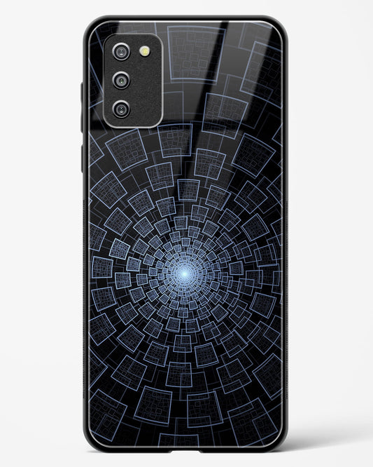 Cyber Tunnel - Samsung Galaxy A03s Glass Gripper Case