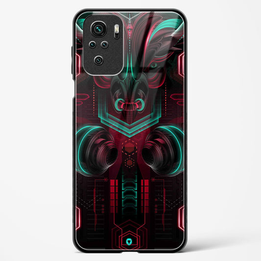 cyber bull - Redmi Note 10s Glass Gripper Case