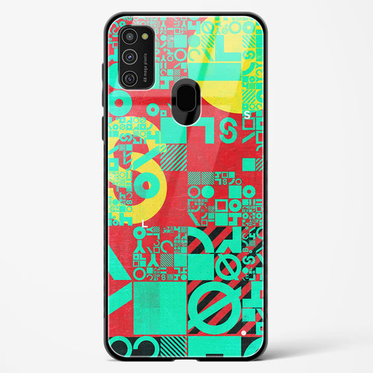 Orient Abstract - Samsung Galaxy M21 Glass Gripper Case