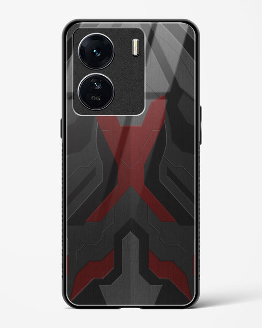 Ruby Rampage - Vivo iQOO Z7s Glass Gripper Case