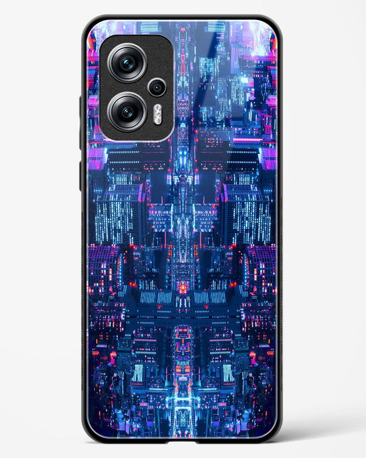 City Glitch - Redmi K50i Glass Gripper Case