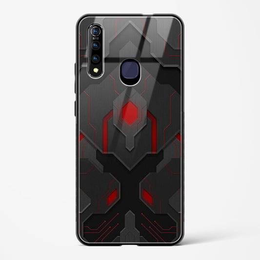 Obsidian Inferno - Vivo Z1 Pro Glass Gripper Case