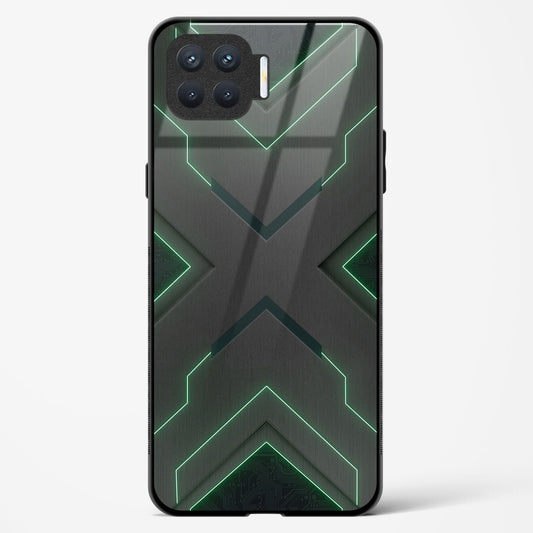 Green Horizon - Oppo F17 Glass Gripper Case