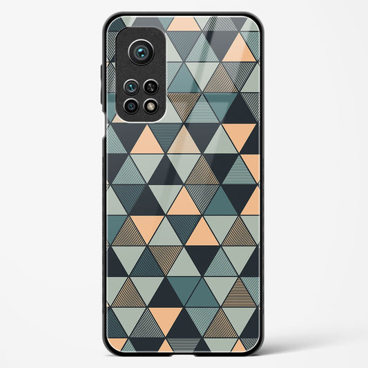 Triangle Mosaic - Mi 10T Glass Gripper Case