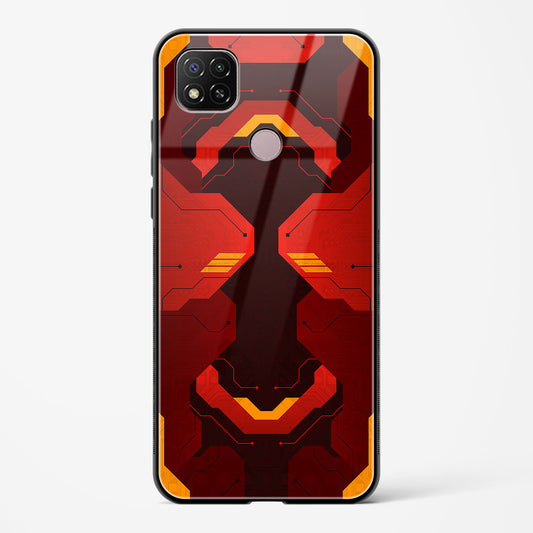 Flame Fusion - Redmi 9 Activ Glass Gripper Case