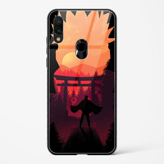 Whirlwind Whispers - Redmi Note 7S Glass Gripper Case