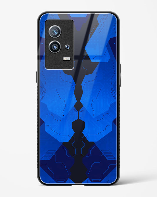 Blue Blitz - Vivo iQOO9 5G Glass Gripper Case